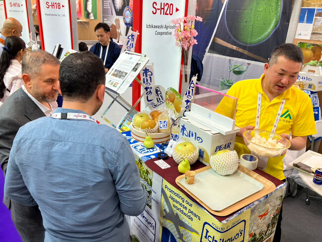 ZEROCO社、鮮度保持技術でドバイへ日本産梨の冬季輸出を実現