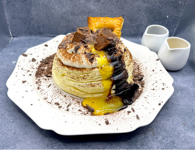 『and梅田』×パンケーキ専門店『Buttermilkpancake』コラボ『ぷるぷるスフレパンケーキ』の新作が続々登場！