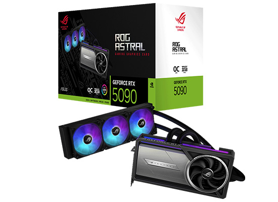 ASUSから、GeForce RTX 5090、RTX 5070 Tiグラフィックボードを発売