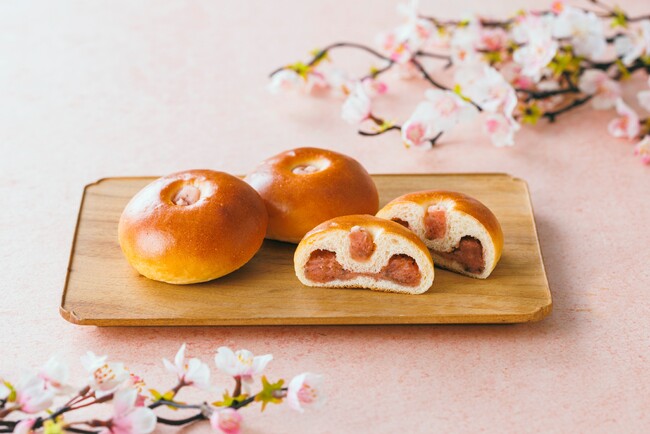 【木村屋總本店】＜新商品＞もちもち食感！桜香る春のあんぱん「酒種桜づつみ(道明寺入り)」登場！“桜”を使用した春限定商品など新商品5種類を直営店にて3月1日発売