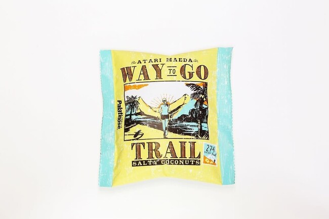 お菓子で手軽に栄養チャージ!前田製菓「WAY TO GO」シリーズからトレイルランニングにおすすめのパラチノース(R)配合お菓子「WAY TO GO TRAIL~SALTY COCONUTS~」が新登場!