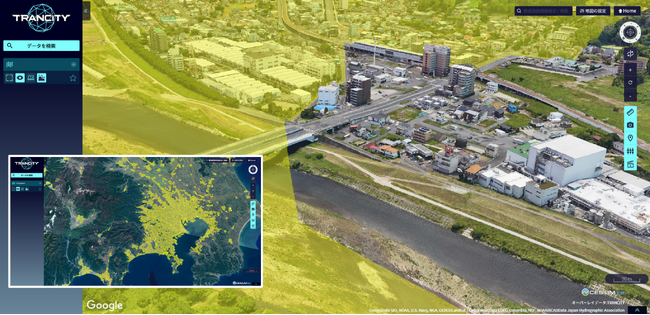 TRANCITY × オープン地図データ!つながる世界、広がる可能性