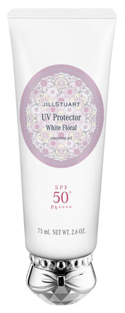 【ジルスチュアート　ビューティ】ホワイトフローラルの香りに包まれて、毎日のケアを幸せなリラックスタイムに。うるおいのヴェールで紫外線から肌を守る、UVケアアイテムが登場。