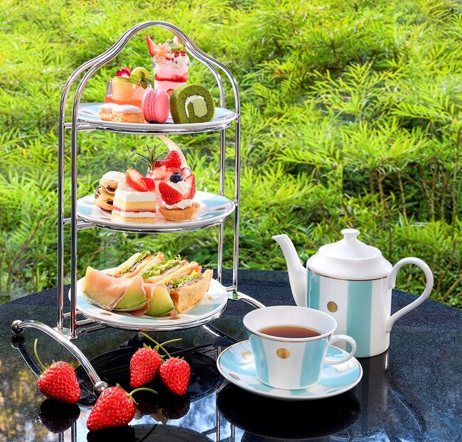 【グランドニッコー淡路】春の訪れを祝う「いちごのアフタヌーンティー」を2025年3月1日（土）より提供開始