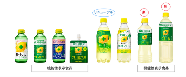 好調の「キレートレモン」ブランドより、さらにレモンの価値をお届け「キレートレモン Ｗレモン」リニューアル機能性表示食品「キレートレモン クエン酸」2025年3月3日より新発売