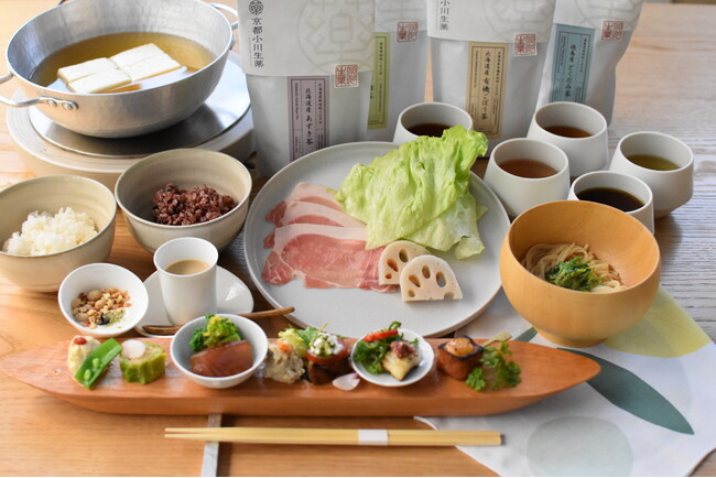 【食 京都小川生薬 レストラン】3月1日より春の新コースに変更