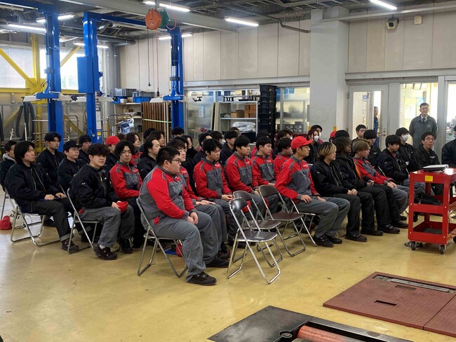 【専門学校 新潟国際自動車大学校】最新バイク技術を体感！二輪技術講習会を実施しました。