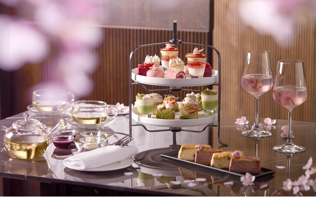 【フォーシーズンズホテル京都】春の訪れを祝う「桜宴アフタヌーンティー」を2025年3月1日より提供開始