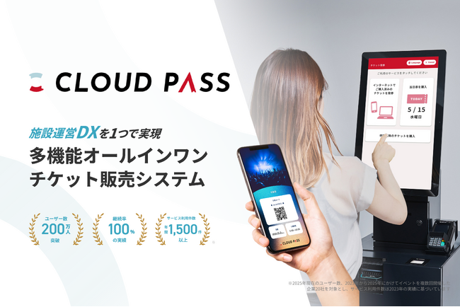チケット販売だけじゃない!CLOUD PASSの新機能「時間精算」でDXを加速