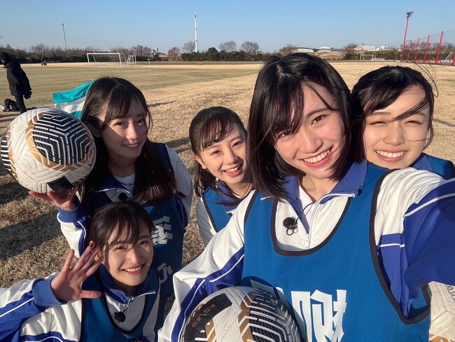 僕が見たかった青空・青木宙帆、岩本理瑚、塩釜菜那、須永心海、柳堀花怜が新スポーツ「フットゴルフ」に挑戦！2月23日（日）夜10時放送の『ABEMAスポーツタイム』で新企画スタート