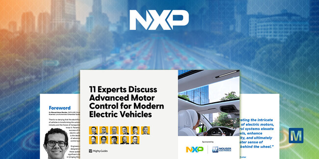 マウザー、NXPと共同で新たにeBookの提供を開始　専門的な観点から電気自動車のモーター制御を解説