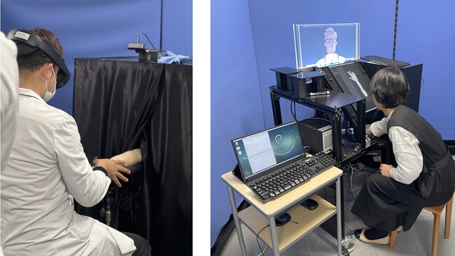 Contact Realityの実現による世界初の遠隔触診システムを公開します