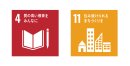 MOMOテラス_SDGs4_SDGs11 MOMOテラス_SDGs4_SDGs11