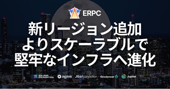 ERPC、新拠点フランクフルト・シカゴを含む大規模拡張を発表。よりスケーラブルかつ堅牢なインフラへ進化