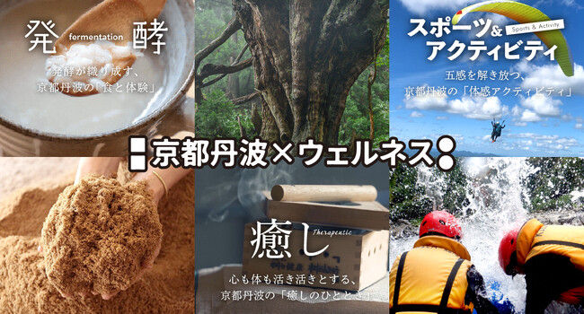 【京都府】京都丹波で心と体をリフレッシュしませんか～「京都丹波×ウェルネス」サイトで“スポーツ＆アクティビティ”を発信 ～