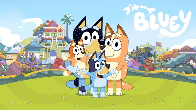 世界で大人気のアニメ「ブルーイ」テレ東系列6局ネットで放送決定!