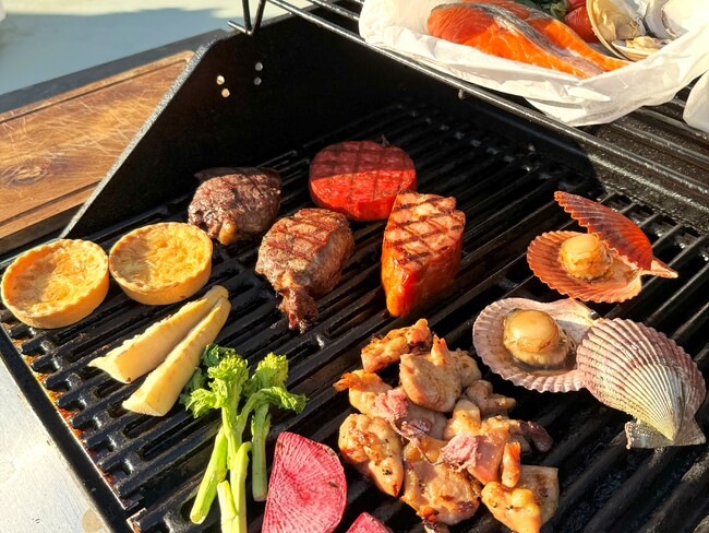 リフレッシュオープン！春の訪れを彩る『さくらBBQ』が登場