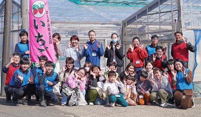 パーソルダイバース「よこすか・みうら岬工房」にてパーソルテンプスタッフのスタッフやご家族がイチゴ農作業・収穫体験！