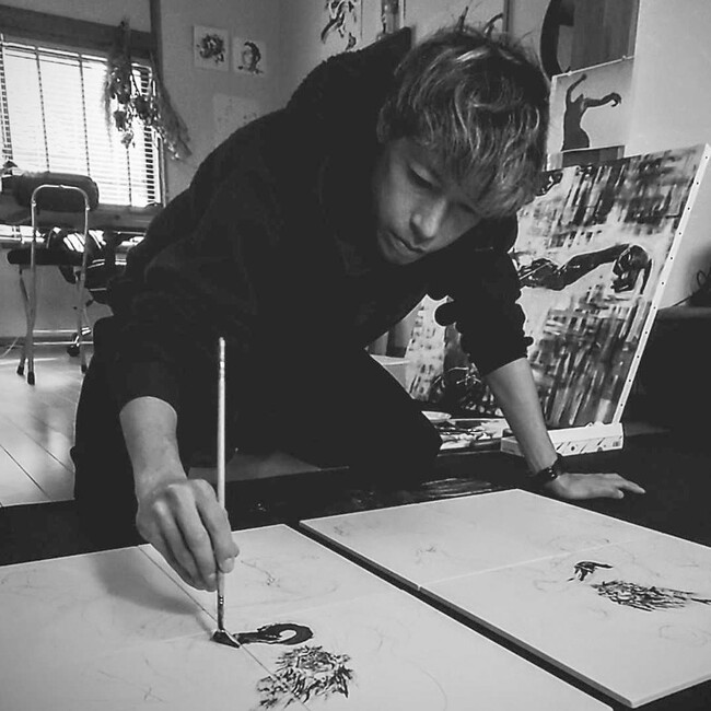【YUGEN Gallery FUKUOKA】西元祐貴 個展「純粋なる曲線：墨で紡ぐ生命の美」クロージングパーティー開催のお知らせ