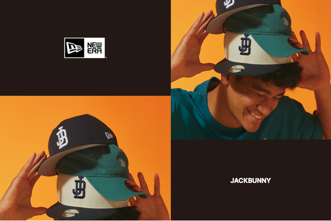 ゴルフアパレル Jack Bunny!!（ジャックバニー）から 「NEW ERA(R)」とのコラボアイテムを全国ジャックバニー直営店舗・公式オンラインショップにて 2025年 3月1日（土）発売！