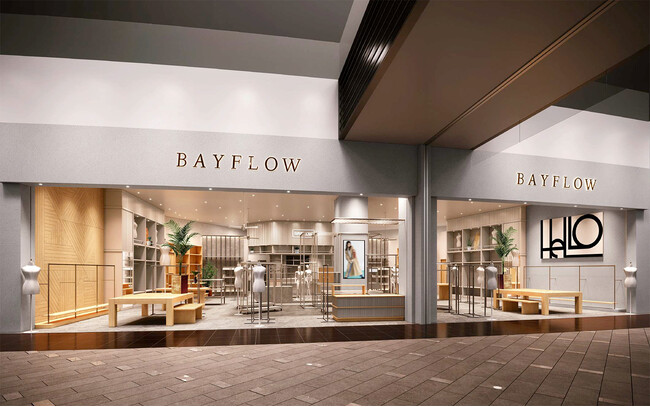 「BAYFLOW」mozoワンダーシティー店が都会的なコントラストを意識した新コンセプトの内装で2月28日（金）にリニューアルオープン！