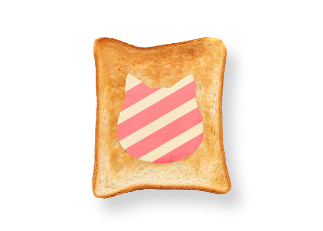 【ねこのスライスバター】しまねこバター(フランボワーズ)を発売。