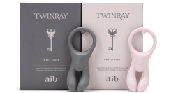 ２月２８日 フェムテック大注目ブランド aib より カップルで楽しめる新作バイブ「TWINRAY」（ツインレイ）が新発売。女性による女性のためのプレジャートイ