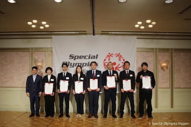 公益財団法人スペシャルオリンピックス日本よりプレミアスポンサー支援感謝状を受領いたしました。