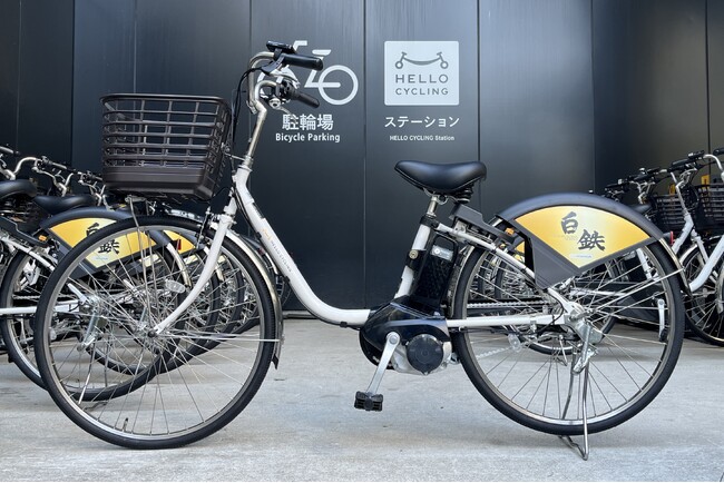 白川鉄工株式会社がシェアサイクル「HELLO CYCLING」に新たに電動アシスト自転車200台を追加投入