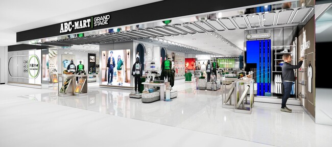 ABC-MART GRAND STAGEの最新業態　買い物に留まらない体験価値を創出する店舗へ　ABC-MART GRAND STAGE ルクア イーレ店　2025年2月28日(金)オープン