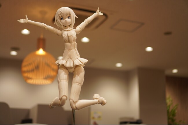 CutieroidDoll『フレームアームズ・ガール 轟雷』プロジェクトの検証がスタート!