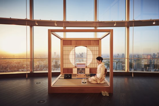 宮大工×茶道家が創る、組み立て式「モバイル茶室」お披露目！パリを魅了した空間が「羽田エアポートガーデン」に登場！