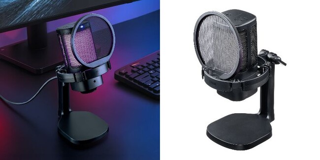 クリアな声を届ける!ポップガードとスタンド付属のコンデンサーマイクを2月28日に発売