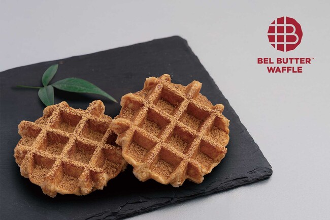 焼きたてリエージュワッフル専門店「BEL BUTTER WAFFLE」から新作ワッフル“深煎り黒須きなこ”が新登場！香ばしいきな粉とバターのコクが織りなす、風味豊かな味わい