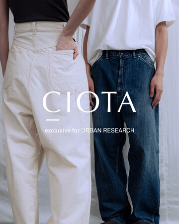 CIOTA exclusive for URBAN RESEARCH