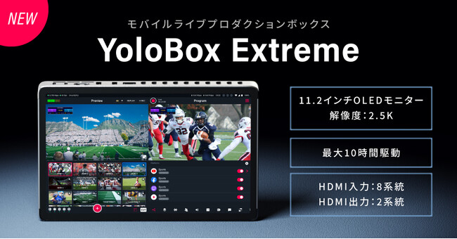 システムファイブ、YoloBoxシリーズのフラッグシップモデル「YoloBox Extreme」の国内販売を開始