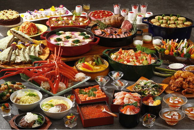 春の北海道フェア ランチ＆ディナーブッフェ～五感で味わうライブ感！蟹・寿司・海鮮～