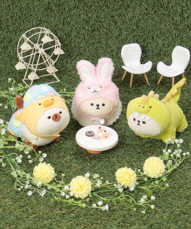 【アパレル専門店コックス】ビジョンフリーゼのマスコット「PLUFFY」より【LBC限定】イースターモチーフの着せ替えアイテムが登場！