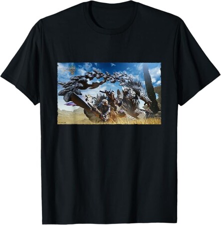 アマゾンで販売中のCAPCOM公式アパレルに『モンスターハンターワイルズ』の新デザインが登場!
