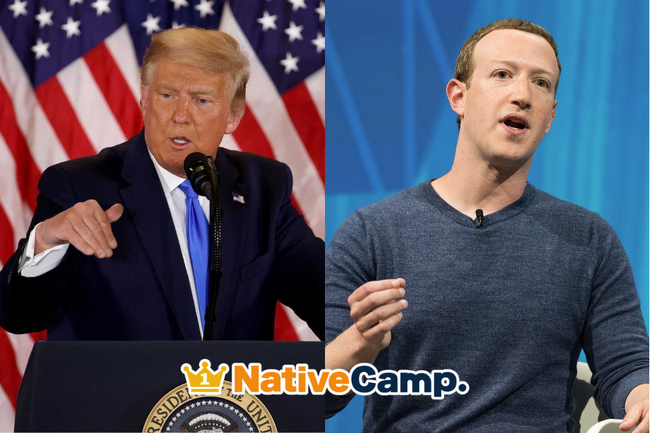 【会員数No.1】ネイティブキャンプ　ドナルド・トランプやマーク・ザッカーバーグのスピーチで英語学習！8,000本以上の無料コンテンツが学び放題