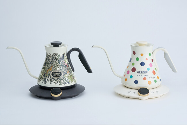 世界一のバリスタ監修による本格派スペック ＆ 加熱による鮮やかな色彩変化でコーヒーのインスピレーションを呼び醒ますドリップケトル 