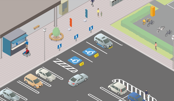 障害者等用駐車スペース管理サービス「パーミット＋」へシステム提供を開始いたします