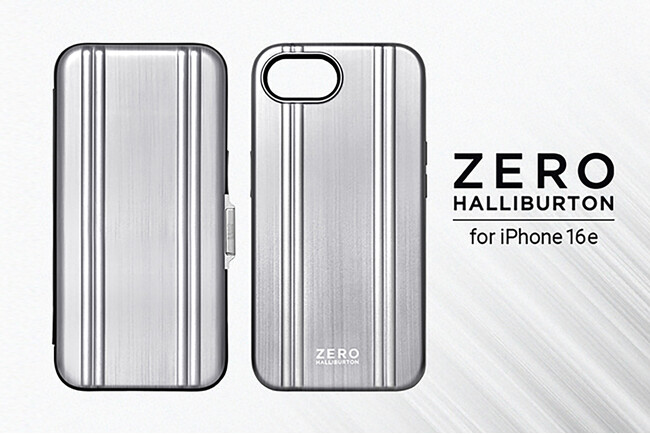 ZERO HALLIBURTONから、Apple最新機種iPhone16e対応のスマートフォンケース登場