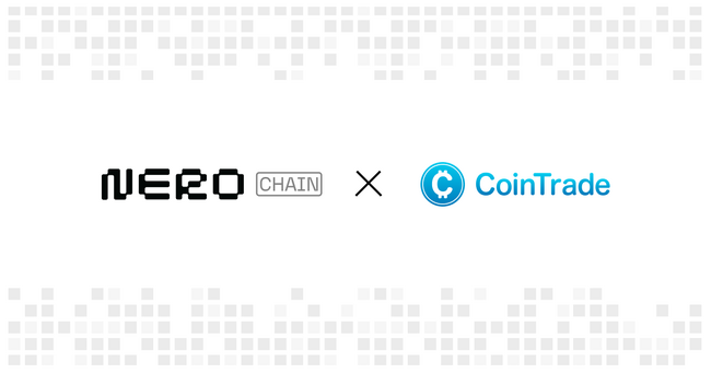 Layer1ブロックチェーンのNERO Chainのノード運営に「CoinTrade」が参画