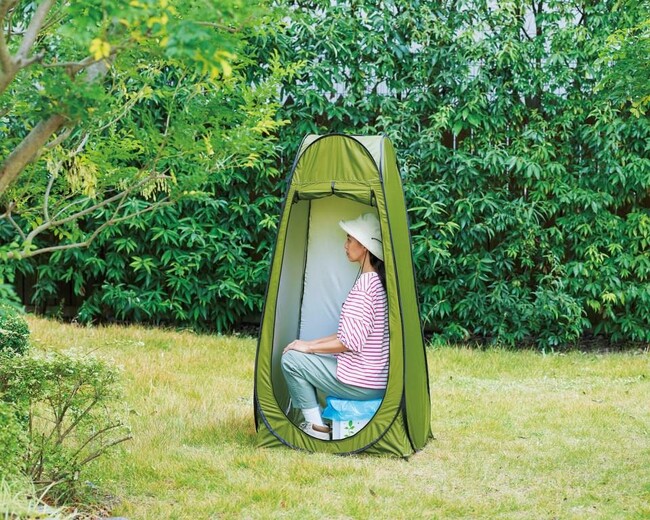 緊急時やアウトドアのトイレハウスに!「コジット防災 緊急トイレテント」を3月3日より発売