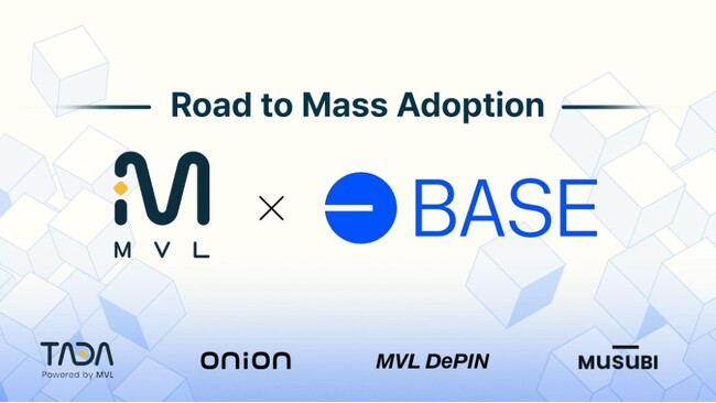 MVLグループがCoinbase開発の「Base」をDePINパートナーとしてメインネットをローンチ、更に米コロラド州でDCCとMOU締結