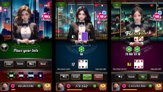iOS/Android向け、究極のブラックジャックが楽しめるアプリ「Blackjack 21 - Dealer Queens」3月4日提供開始