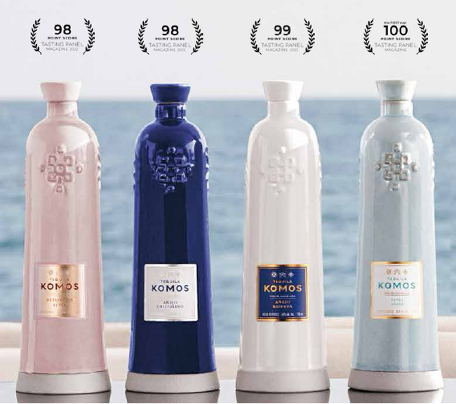 世界で数100名のマスターソムリエが手掛けるスーパーウルトラプレミアムテキーラKOMOSに新しく「AÑEJO RESERVA(アネホ レゼルバ)」が3月に初上陸