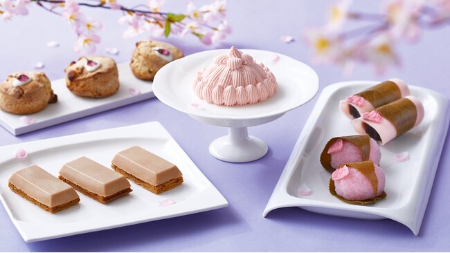 東京駅「東京ギフトパレット」 爽やかなさくら色で気分も上がる！『スプリングスイーツフェア』を開催