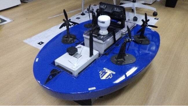 鹿島・太良広域連携SDGs推進協議会における「Waymark Boat（ボート型ドローン）を使用したカモ食害対策実証実験」への取り組みについて